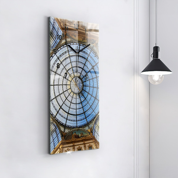 Horloge murale verticale Centre commercial à Milan