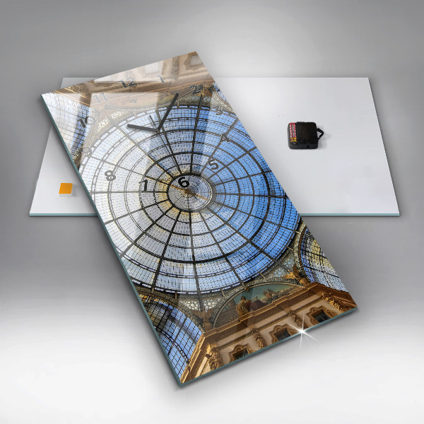 Horloge murale verticale Centre commercial à Milan