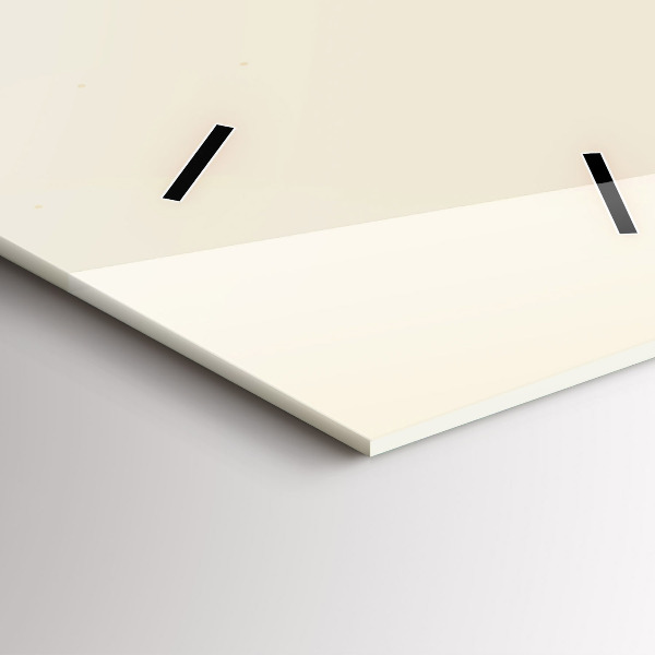 Horloge rectangulaire verticale Homme avec une barbe