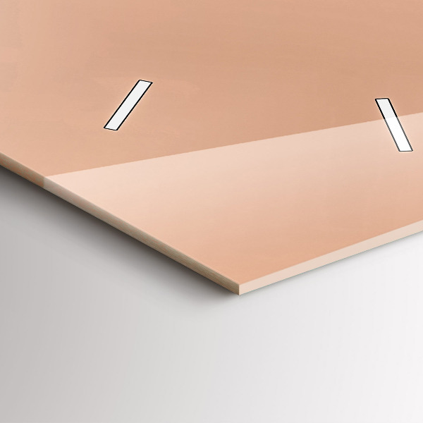 Horloge rectangulaire verticale Illustration de flamant rose