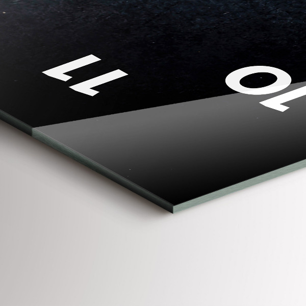 Horloge rectangulaire verticale Légumes