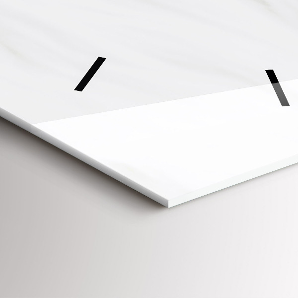 Horloge rectangulaire verticale Petit chaton endormi