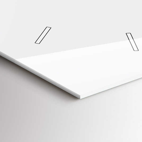 Horloge rectangulaire verticale 'Silhouette d''une panthère'