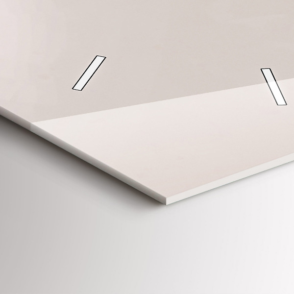 Horloge rectangulaire verticale Oiseau de prédation