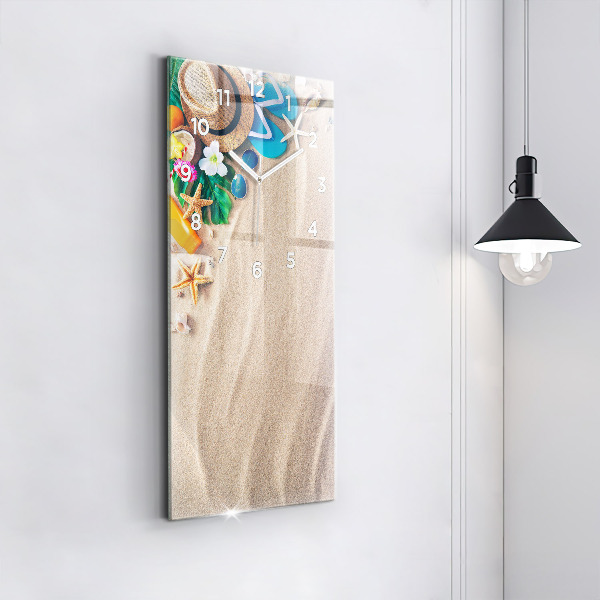 Horloge rectangulaire verticale Accessoires de vacances