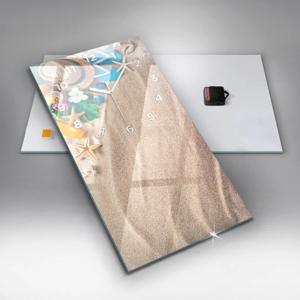 Horloge rectangulaire verticale Accessoires de vacances