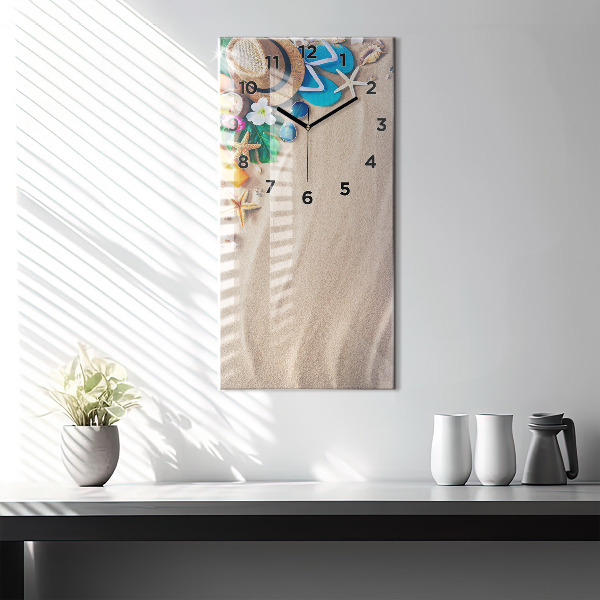 Horloge rectangulaire verticale Accessoires de vacances