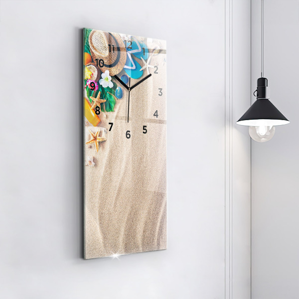 Horloge rectangulaire verticale Accessoires de vacances