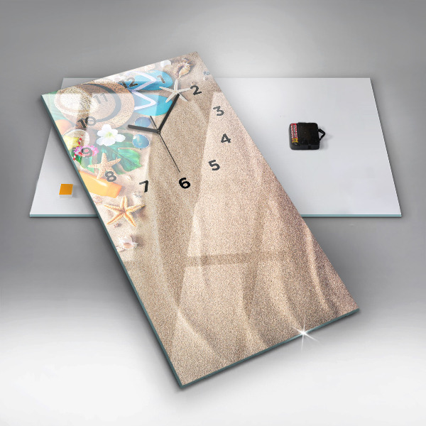 Horloge rectangulaire verticale Accessoires de vacances