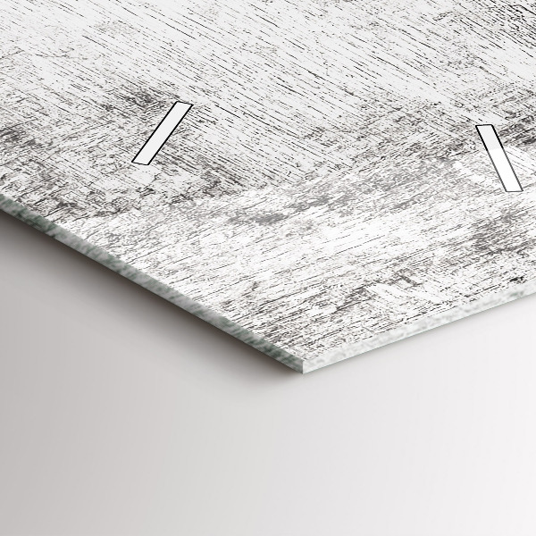 Horloge rectangulaire verticale Plantes ornementales