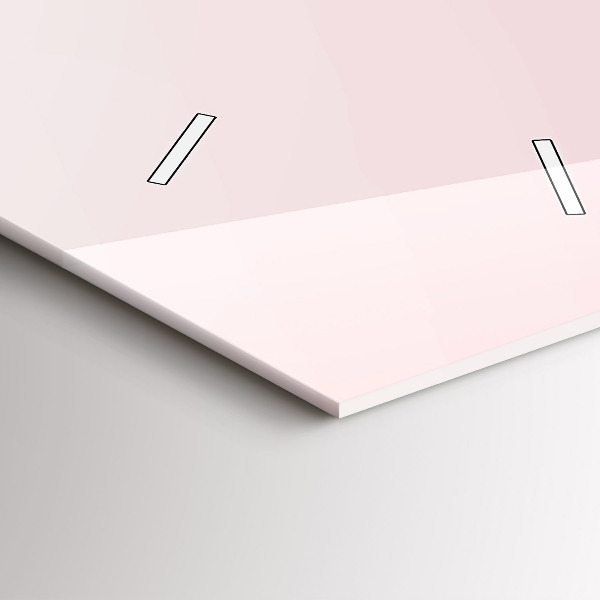 Horloge rectangulaire verticale 'L''inscription Aimez-vous'