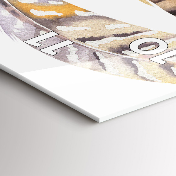 Horloge murale verticale 'Illustration d''art rétro'