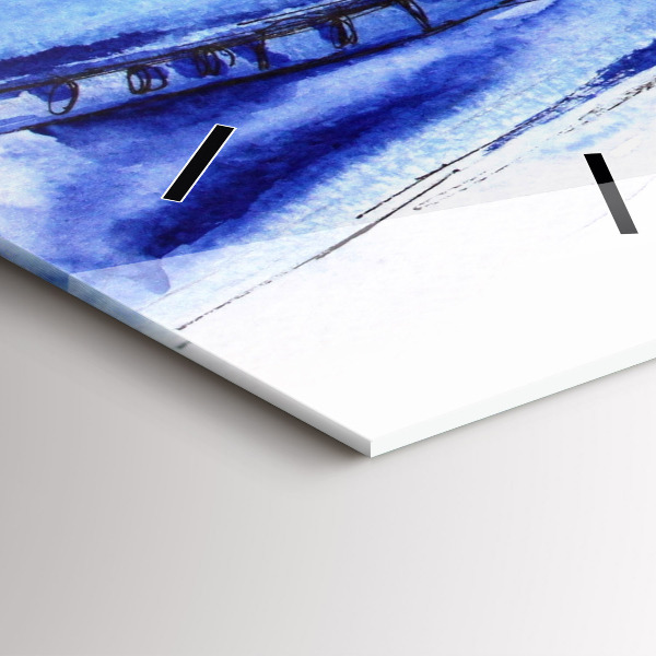 Horloge murale verticale Talons hauts pour femmes