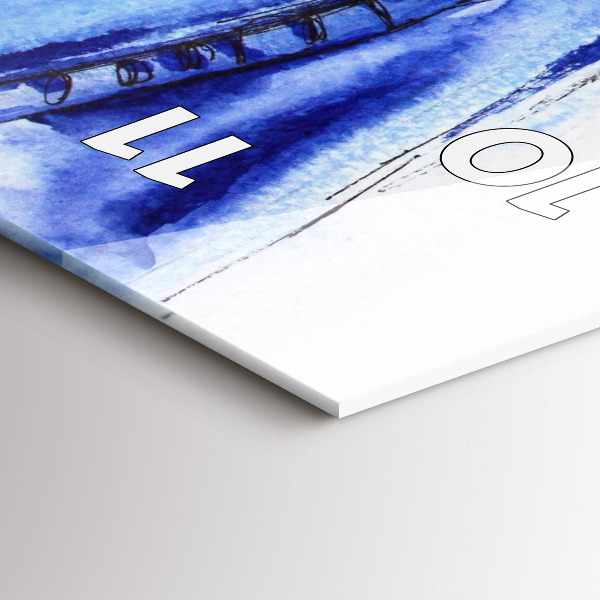 Horloge murale verticale Talons hauts pour femmes