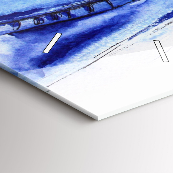 Horloge murale verticale Talons hauts pour femmes