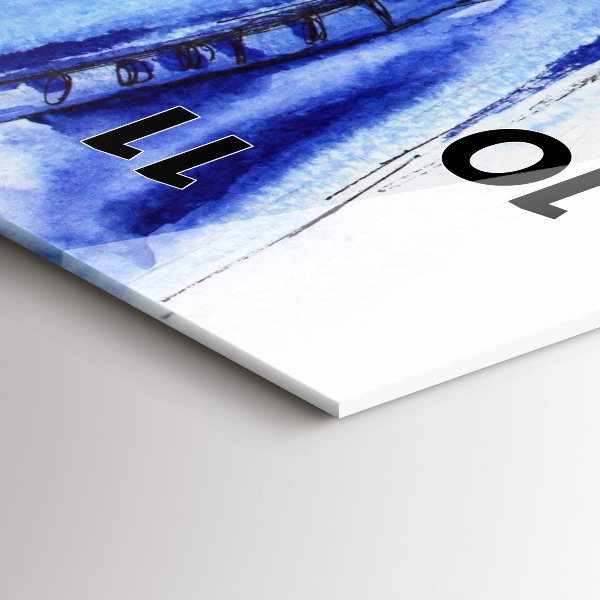 Horloge murale verticale Talons hauts pour femmes