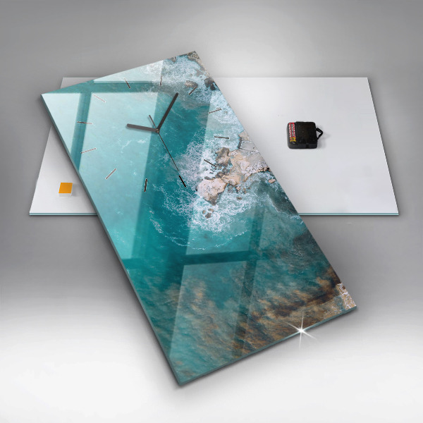 Horloge murale verticale Fjords de la Costa Blanca