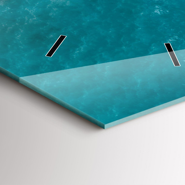 Horloge murale verticale Fjords de la Costa Blanca