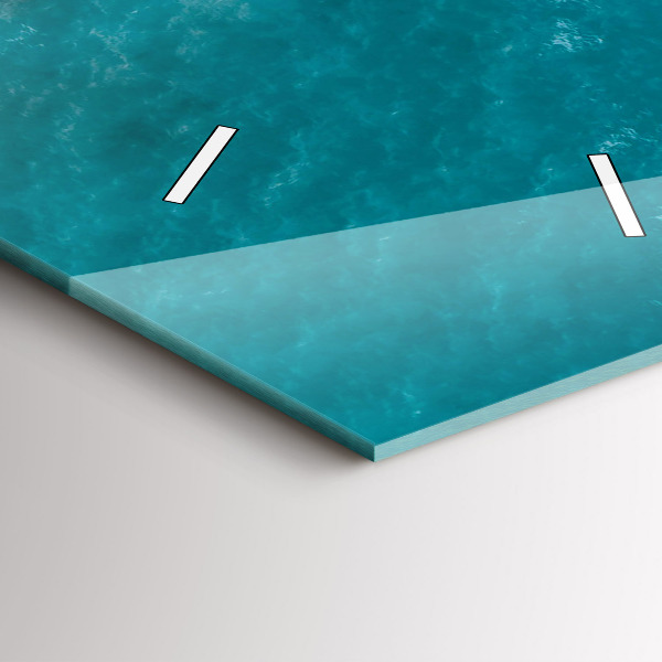 Horloge murale verticale Fjords de la Costa Blanca