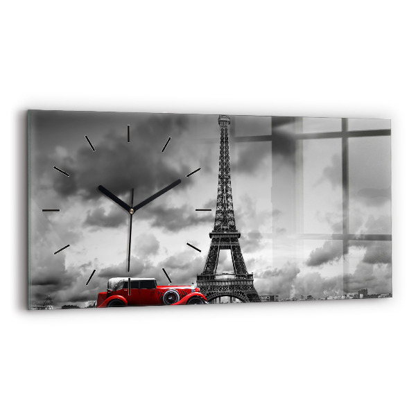 Horloge rectangulaire horizontale Tour Effel Paris