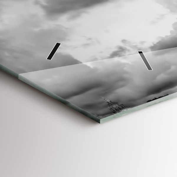 Horloge rectangulaire horizontale Tour Effel Paris