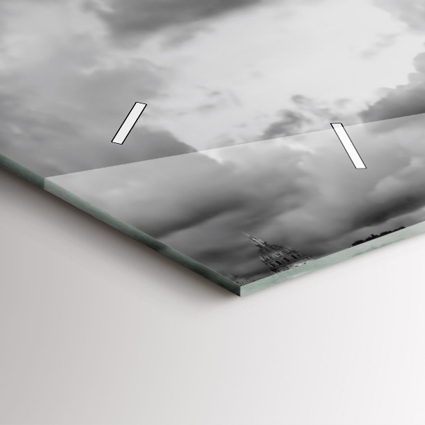 Horloge rectangulaire horizontale Tour Effel Paris