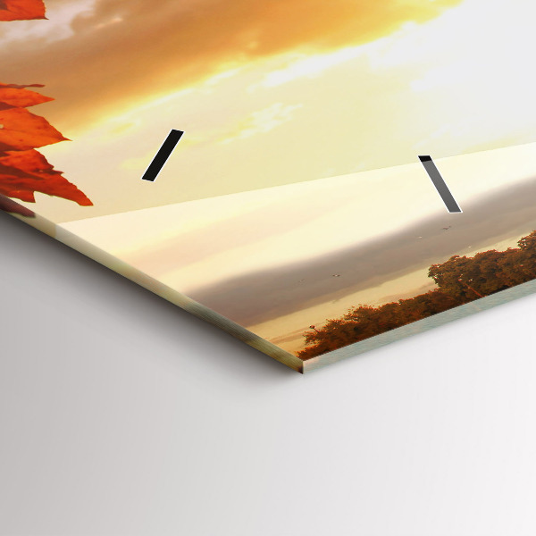 Horloge rectangulaire horizontale Tour Eiffel