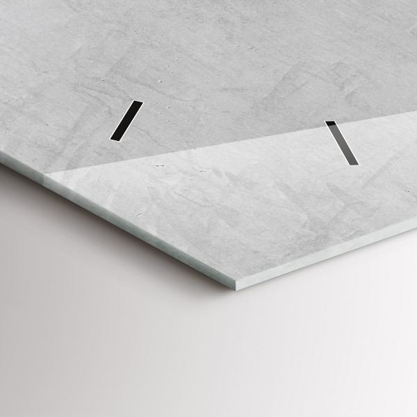 Horloge murale horizontale Mur de pierre