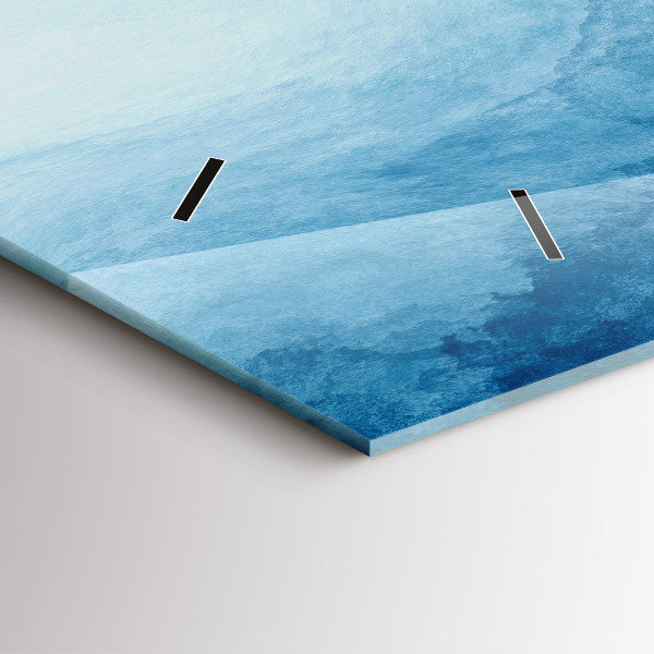 Horloge rectangulaire horizontale Eau de captage