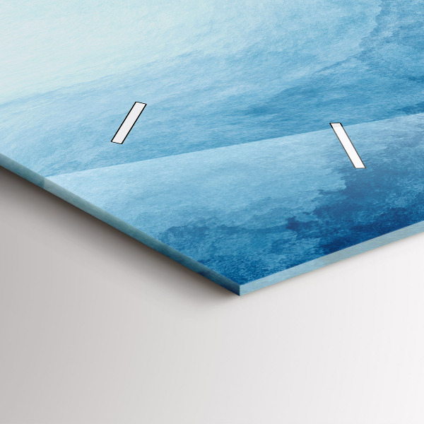 Horloge rectangulaire horizontale Eau de captage