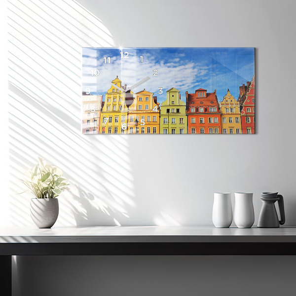 Horloge rectangulaire horizontale Wroclaw - Vieille ville
