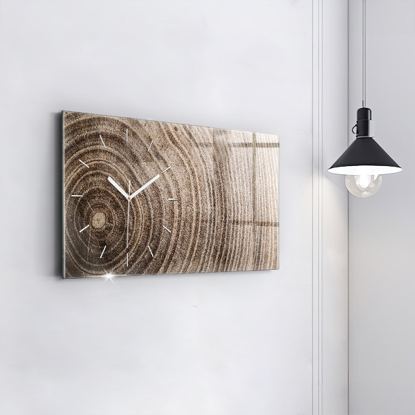 Horloge rectangulaire horizontale Tronc