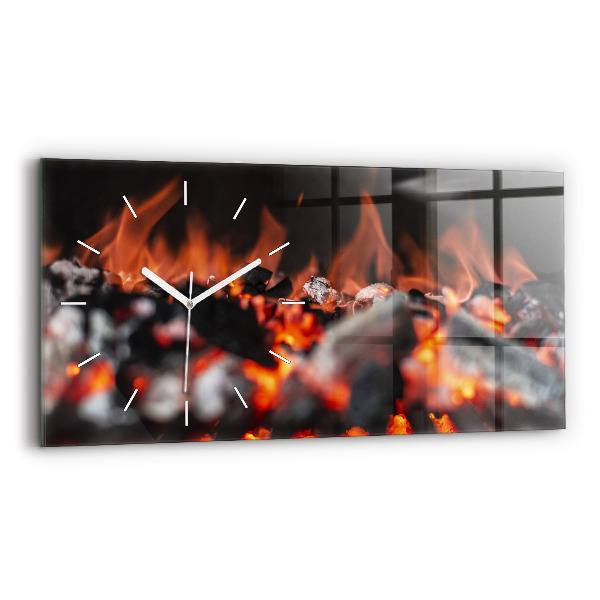 Horloge rectangulaire horizontale Grille