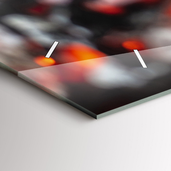 Horloge rectangulaire horizontale Grille