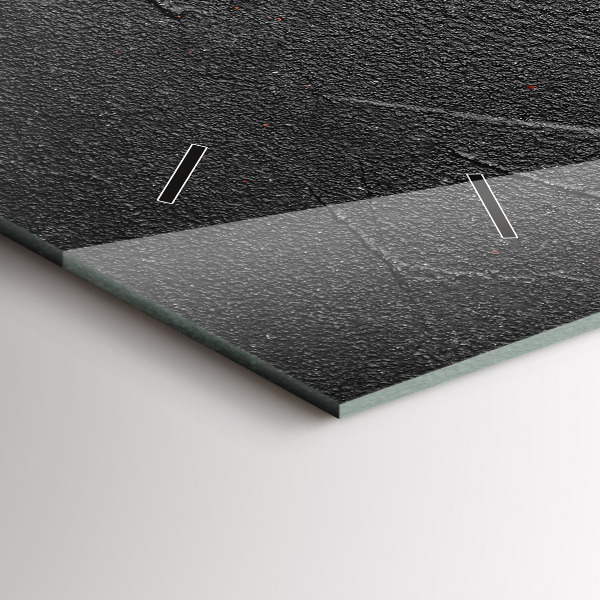 Horloge rectangulaire horizontale Poivrons rouges