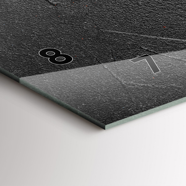 Horloge rectangulaire horizontale Poivrons rouges