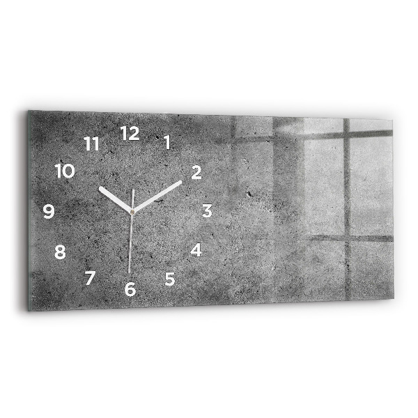 Horloge rectangulaire horizontale Mur industriel