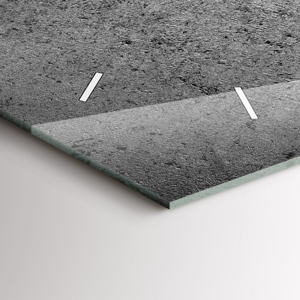 Horloge rectangulaire horizontale Mur industriel