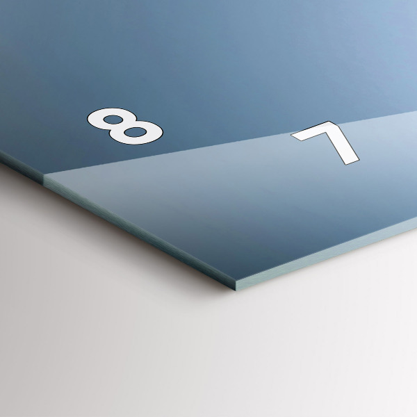 Horloge murale horizontale Un verre de vin