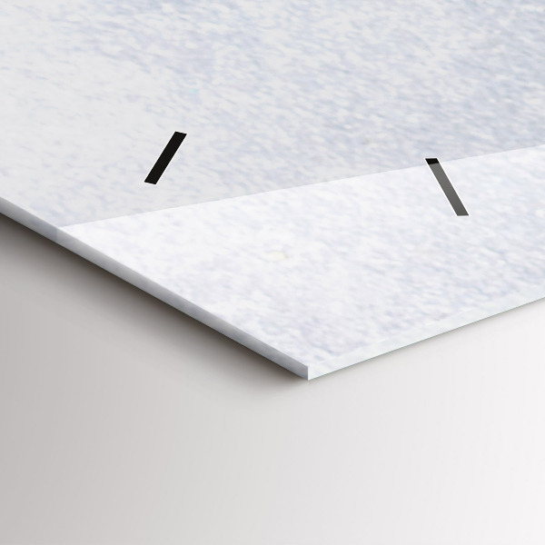 Horloge murale horizontale Un morceau de gâteau