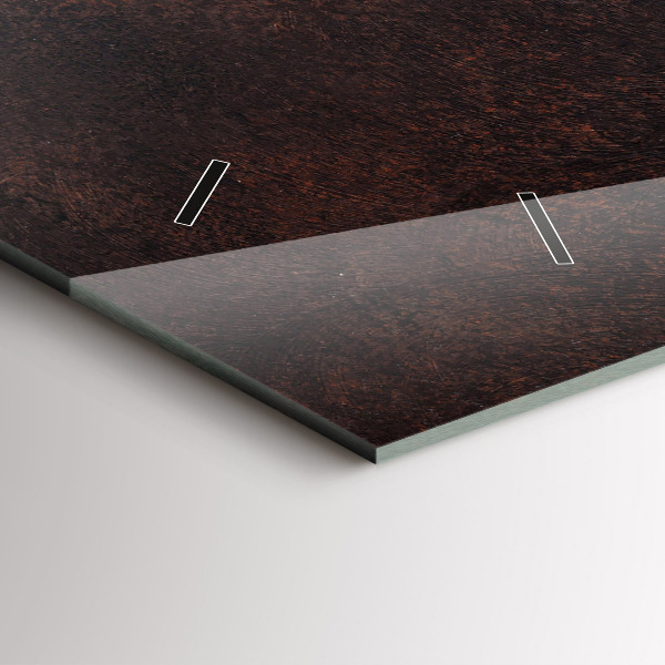 Horloge murale horizontale Une tasse de café