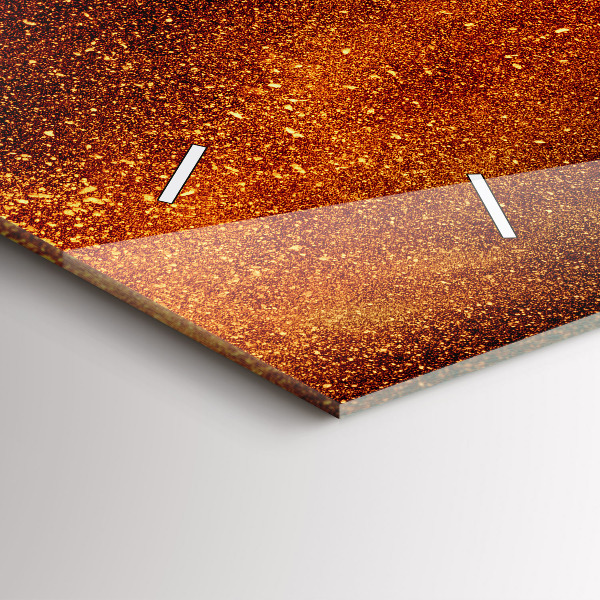 Horloge murale horizontale Piments