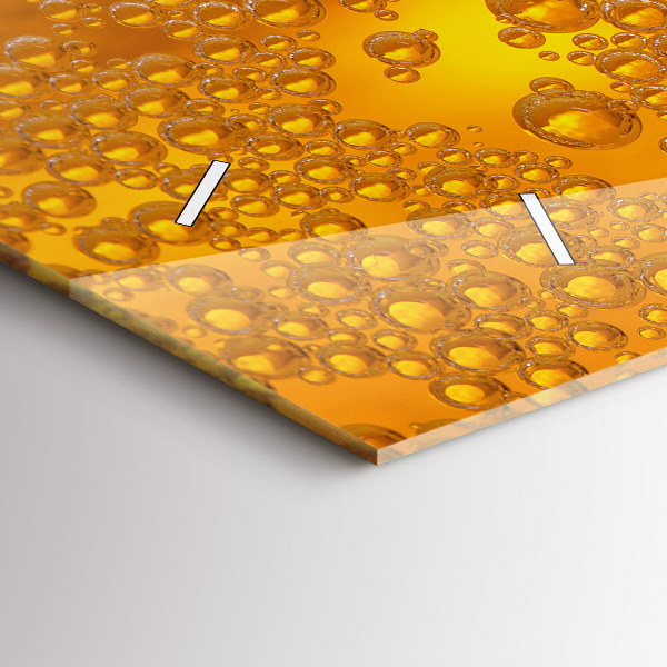 Horloge murale horizontale Bière