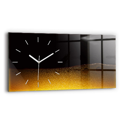 Horloge murale horizontale 'du jus d''orange'