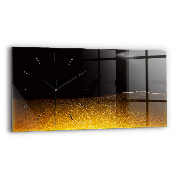 Horloge murale horizontale 'du jus d''orange'