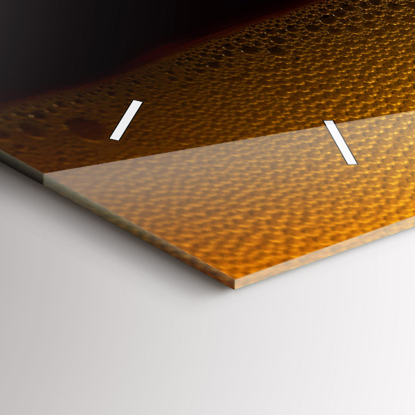 Horloge murale horizontale 'du jus d''orange'