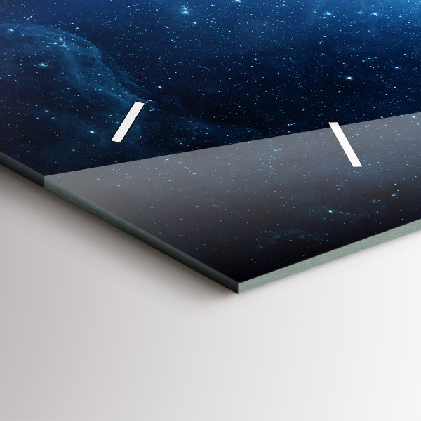 Horloge murale horizontale Terre et Galaxie – NASA