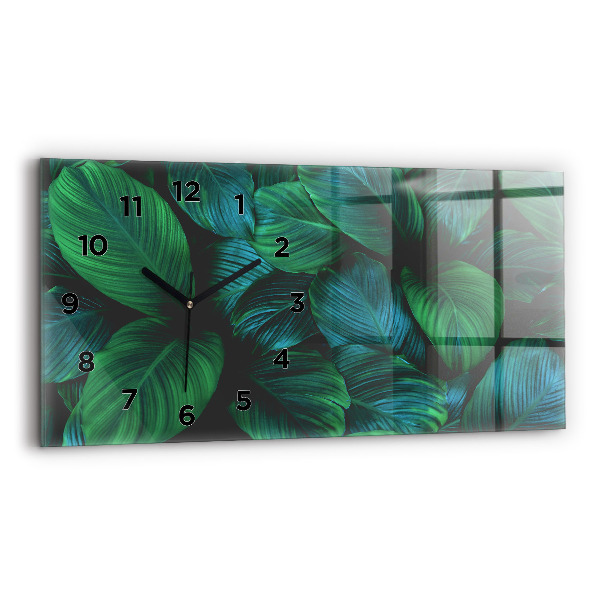 Horloge murale horizontale La nature laisse