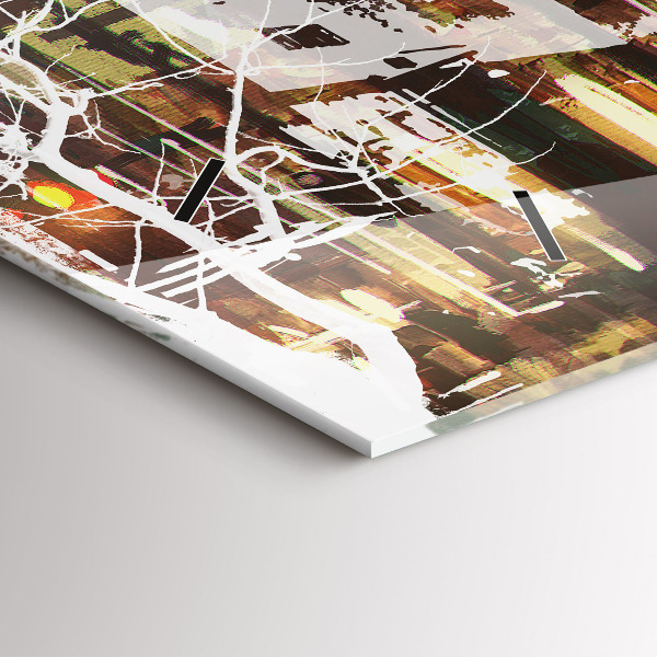 Horloge rectangulaire horizontale La ville de New York