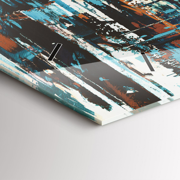 Horloge rectangulaire horizontale Art de rue